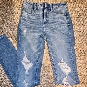 American eagle size 0 regular jeans